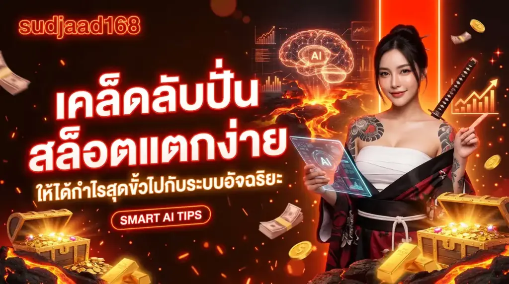เคล็ดลับปั่น สล็อตแตกง่าย ให้ได้กำไรสุดขั้วไปกับระบบอัจฉริยะของ sudjaad168
